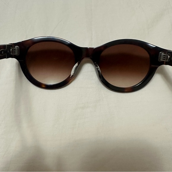 Matsuda M1021 Panto Sunglass | Dark Tortoise | Brown Gradient Lenses /48-22-145 - Picture 5 of 9